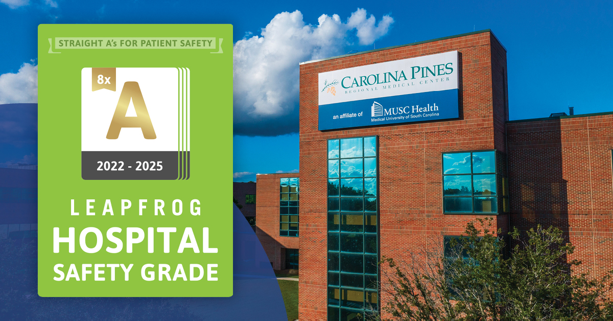 Carolina Pines earns Grade A from The Leapfrog Group