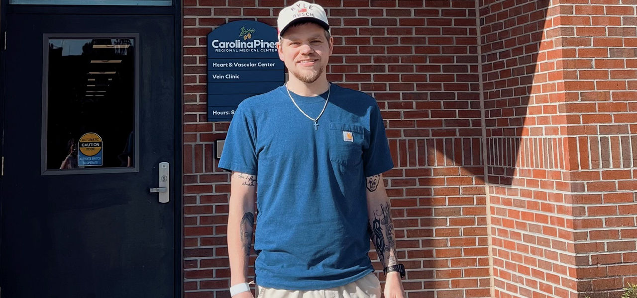CPRMC Patient Chase shares his story of recovery from varicose veins and chronic leg pain