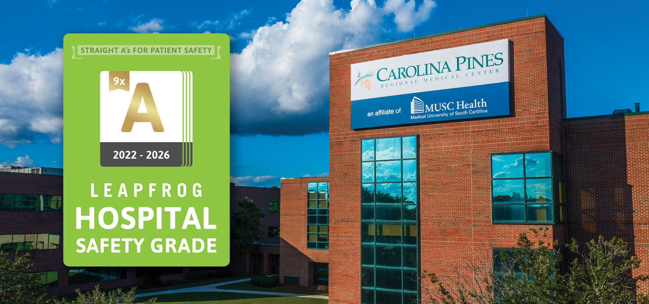 Carolina Pines Regional Medical Center earns Leapfrog hospital A Safety Grade for Spring  2026