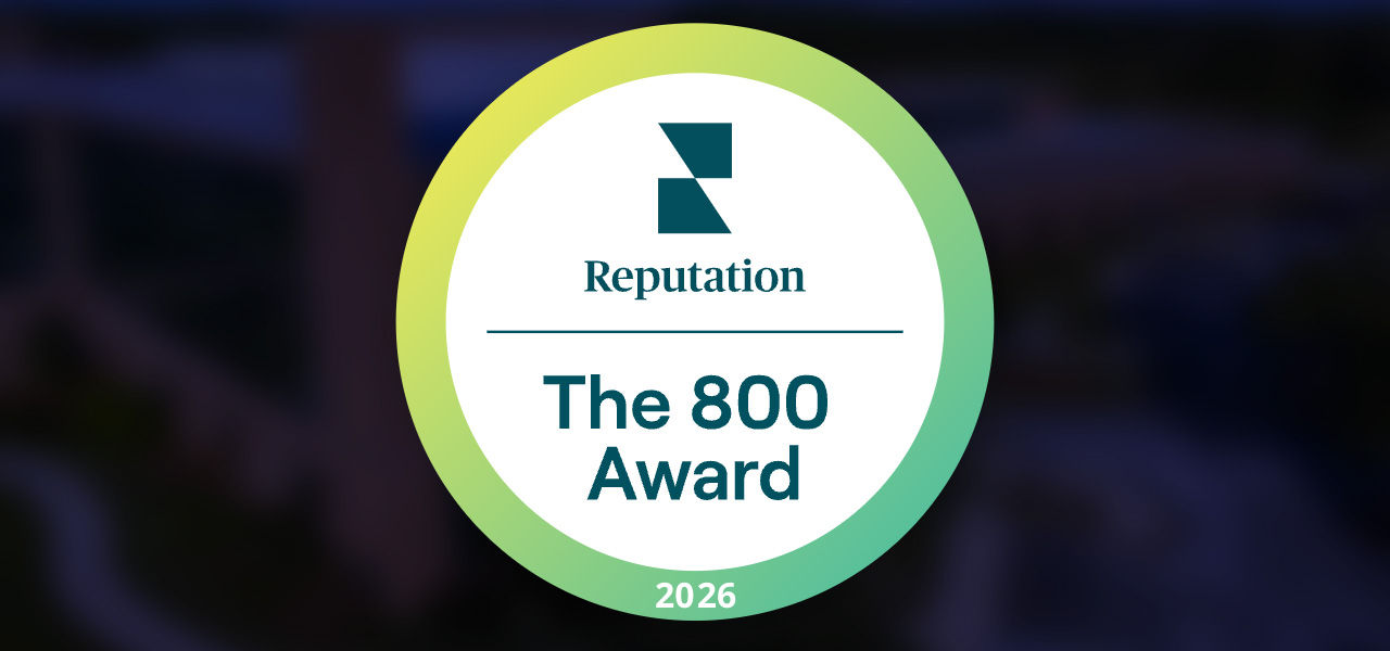 Reputation.com 800 Award Badge 2026
